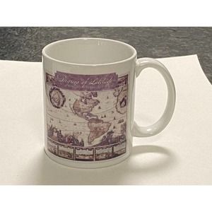 Degrees Of Latitude Mapping Colonial America Coffee Mug